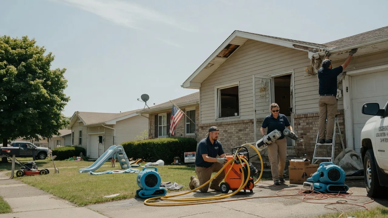 Water Damage Restoration in Ina, IL near me